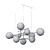 G&R Bolle Orizzontale: Chic Ceiling Lamp 3D model small image 10