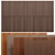 Elegant Woodgrain Wall Panel 3D model small image 2