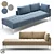 Paramount Sectional Sofa: Modern Elegance for Your Living Space 3D model small image 1