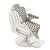 Sleek Lenny Barber Chair 3D model small image 3