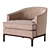 Lounge Armchair: Sleek and Stylish Design 3D model small image 5
