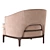 Lounge Armchair: Sleek and Stylish Design 3D model small image 6