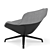 Herman Miller Striad Lounge Chair 3D model small image 2