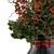 Festive Pine Berry Bouquet 3D model small image 2