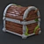 Enchanted Wooden Chest 3D model small image 3