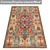 Luxury Carpets Set 3D model small image 4