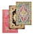 Luxury Set of Premium Carpets 3D model small image 1