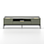 Modern TV Cabinet with Drawer & Folding Fronts 3D model small image 2