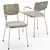 Sleek Sika Design Benson Chair 3D model small image 1