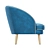 Glamour Velvet Accent Chair 3D model small image 8