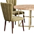 VEGA Chair: Stylish and Comfortable Dining Set 3D model small image 3