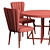 VEGA Chair: Stylish and Comfortable Dining Set 3D model small image 5