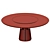 Round Marble Dining Table: BALLOON by Natevo 3D model small image 3