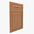 Classic Cabinet Door: High Detail 3D Model 3D model small image 2