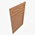 Classic Cabinet Door: High Detail 3D Model 3D model small image 3