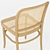 Modern Hoffmann Dining Chair 3D model small image 3