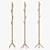 Elegant Wood Coat Rack Stand 3D model small image 2