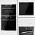 Electrolux Compact Oven & Hob 3D model small image 1