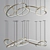 Elegant Lohja Tornio Chandelier 3D model small image 2