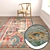 Luxury Carpet Set: High-Quality Textures & Multiple Variants 3D model small image 5