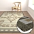 Luxury Carpet Set: High-Quality Textures and Versatile Options 3D model small image 5