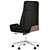 Hazel High Back Leather Chair - Elegant and Comfortable 3D model small image 2