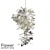 Elegant Blossom Pendant 3D model small image 1