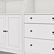 Hauga Dresser Set: Two-Tone Storage Combo 3D model small image 6