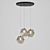 Elegant Glow Pendant Lamp 3D model small image 1