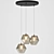 Elegant Glow Pendant Lamp 3D model small image 3