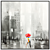 Colorful Art Frames- Red Umbrella 3D model small image 1