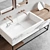 Italgraniti ACQUA B Vanity Set 3D model small image 2