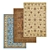 High-Quality Carpet Set 3D model small image 1