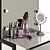 Custom Makeup Artist Table 3D model small image 7