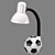 Soccer Ball Table Lamp 3D model small image 1