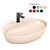 Azzurra Elegance Circle Sink: Stylish and Versatile 3D model small image 2