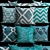 Elegant Texture Decorative Pillows 3D model small image 1