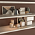 Elegant Shelf Decor Set 3D model small image 2