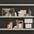 Elegant Shelf Decor Set 3D model small image 6