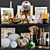 Artistic Home Decor Set: Sculpture, Figurine, Vase, Glass, Photo Frame 3D model small image 1