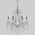 Elegant Chiaro Suzanne Chandelier 3D model small image 2