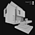 Color-Changing Tiny House: Versatile 3D Max Model 3D model small image 3