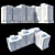 Modern Multi-Level Residential Building 3D model small image 5
