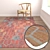 Luxury Carpet Set: High-Quality Textures for Versatile Perspectives 3D model small image 5