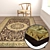 Luxury Carpets Set 1875 3D model small image 5