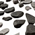 Rock Stone Plate: High-Quality Textures, Smooth 3D Geometry 3D model small image 4