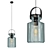 Modern Glass Pendant Light 3D model small image 1