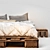 Sleek Modern Bed - Perfect for Contemporary Homes 3D model small image 3