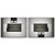 Gaggenau 400 Series Combi-Steam Oven: Handleless, Stainless Steel-Backed Door 3D model small image 2