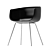 Sturdy Plastic Chair 3D model small image 1